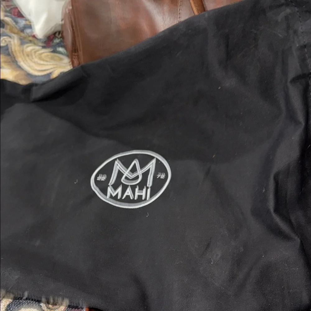 MAHI Leather Weekender Duffle Bag – Brown – NWT